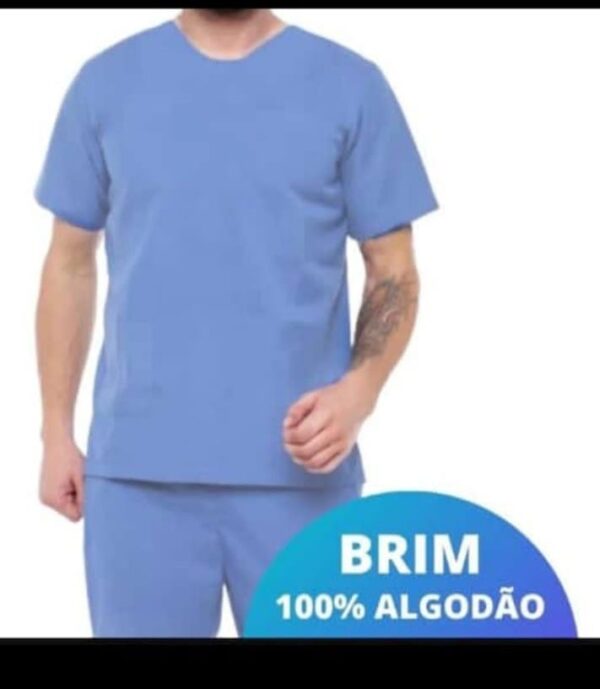 Conjunto Pijama Cirúrgico Scrub Hospitalar Privativo - Image 7