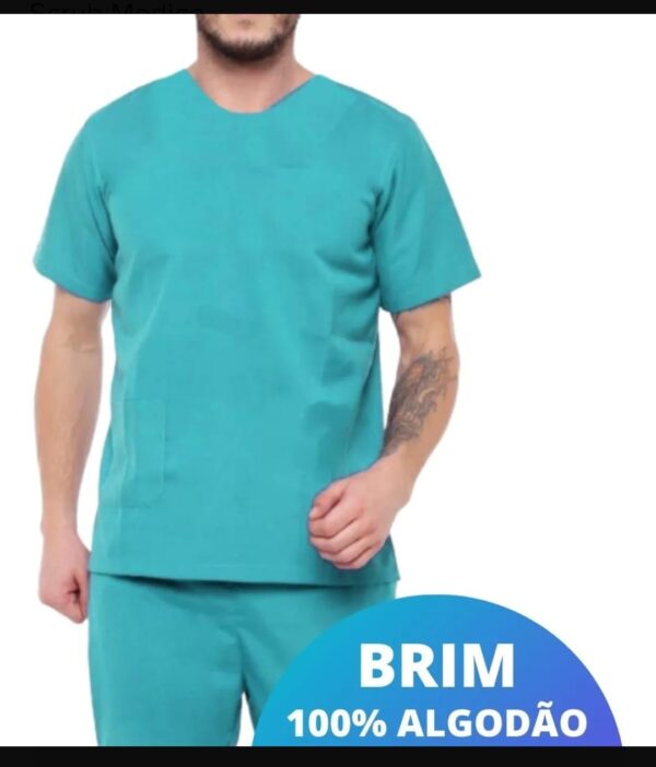 Conjunto Pijama Cirúrgico Scrub Hospitalar Privativo - Image 3